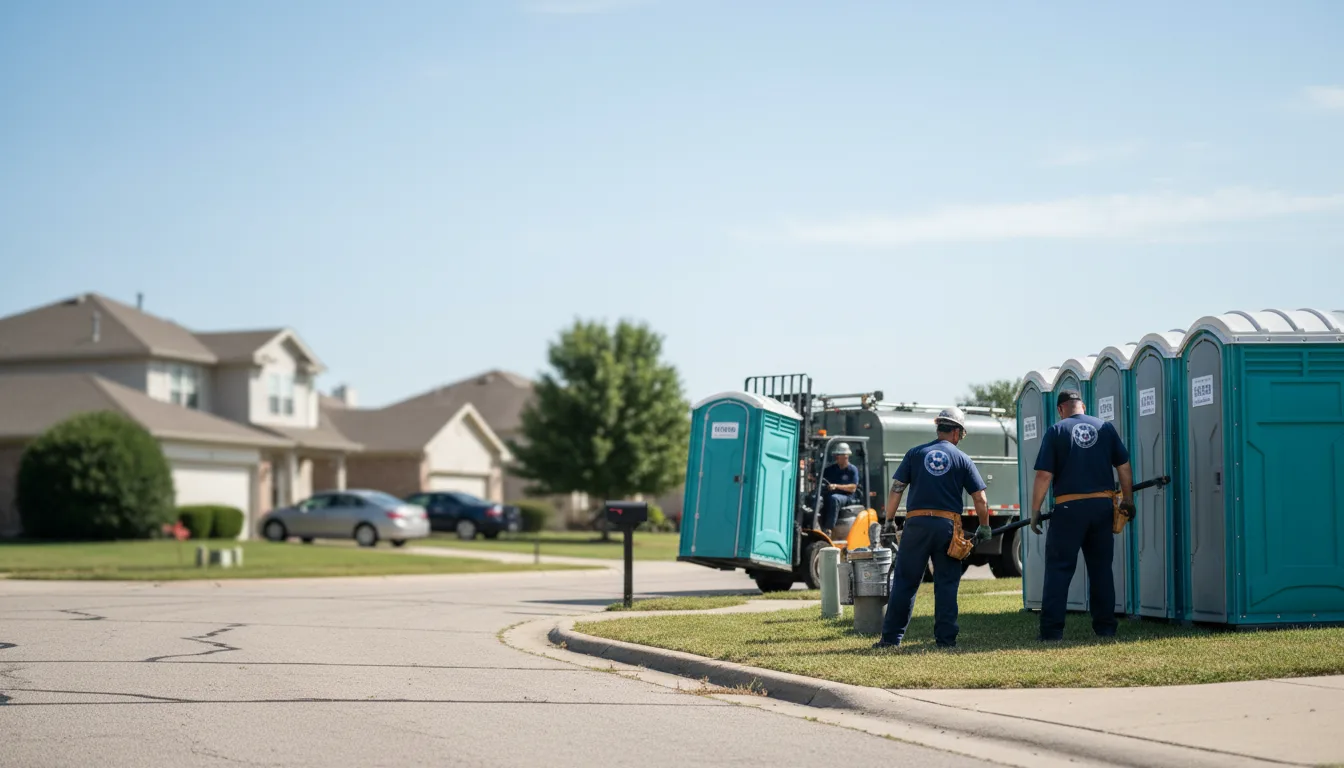 Porta Potty Rental in Redford, MI near me